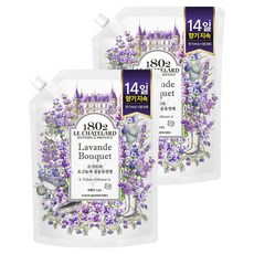 1802 LE CHATELARD 衣物柔軟精 薰衣草 補充包, 2個, 1.6L