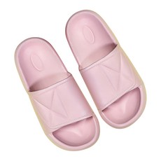 마켓에이 엑스 단색 볼드 욕실화, 핑크, 1개