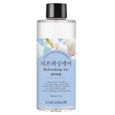 COCODOR 珂珂朵爾 室內擴香 補充瓶, 清新微風 Refreshing Air, 200ml, 1瓶