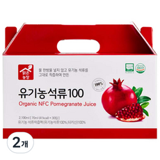 맑은농장 유기농 석류, 2.1L, 2개