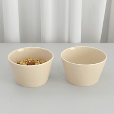 Preludio簡約飯碗, 燕麥, 單品, 2個