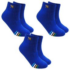 Arnold Palmer 雨傘牌 彩條休閒短襪 - 透氣打網設計 彈性襪口, 藍色, 27~29cm