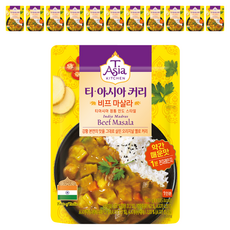 T Asia KITCHEN 馬薩拉牛肉咖哩, 170g, 12個