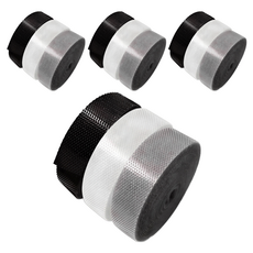 ender 魔鬼氈束線帶3件組, 黑色 + 白色 + 灰色, 4個