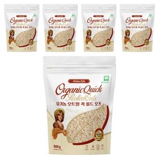 快熟燕麥片, 500g, 5包