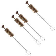 World Clean 豬鬃圓形瓶刷 50pi, 4個, 隨機出貨