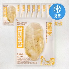 한끼통살 통살 닭가슴살 갈릭 (냉동), 100g, 1개입, 10개