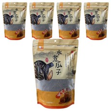 老姥 水煮瓜子, 法式焦糖風味, 低溫烘製, 360g, 5包