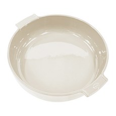 PEUGEOT Apollia 陶瓷圓形貝克烤箱盤 27cm, 乳霜, 1個