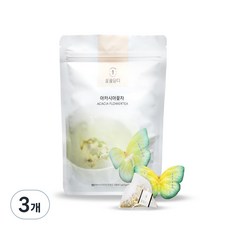 꽃을담다 나비티백 아카시아꽃차, 500mg, 10개입, 3개