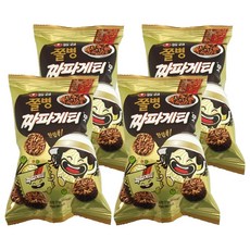 쫄병스낵 짜파게티맛, 77g, 4개