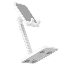 벤션 익스텐더블 스마트폰 태블릿 스탠드 거치대, 화이트, 1개