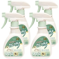 컴배트 진드기싹 스프레이 살충제, 290ml, 4개