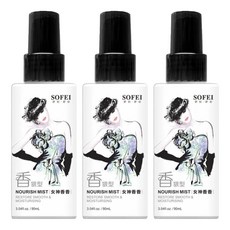 SOFEI 舒妃 香狠型 女神香香護髮精華噴霧3件組, 270ml, 1組