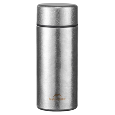 Naturehike 挪客 純鈦隨行口袋保溫杯 200ml, 1個, 冰晶灰