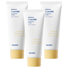 한스킨 세븐레이어 세라마이드 크림, 3개, 70ml