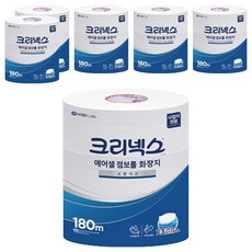 Kleenex 舒潔 捲筒衛生紙, 180m, 3捲, 6個