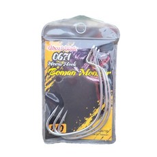 Ghost Blade 鬼刃 0677大物曲柄鉤 Z字形泳姿, 4支, 1個