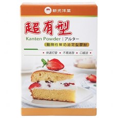 新光洋菜 超有型 動物性鮮奶油定型膠粉, 100g, 1盒