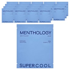 멘톨로지 슈퍼쿨 마스크팩, 5개입, 4개