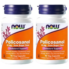 now 健而婷 甘蔗蠟萃取膠囊食品，含甘蔗原素, 90顆, 2罐