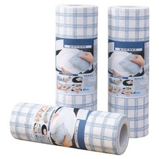 Liveworks 可水洗格紋廚房紙巾, 3套, 40枚入