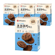 큐원 홈메이드 초코쿠키 믹스, 300g, 4개