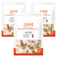 고미네 생강 티백, 1g, 50개입, 3개