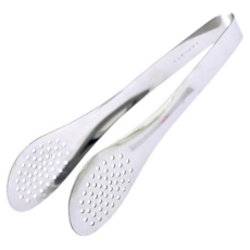 OSAMA 王樣 日式料理夾, 不鏽鋼燒烤夾, 23x4.5cm, 單支, 2支