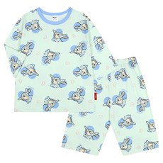 몰리멜리프렌즈 아동용 디즈니 덤퍼 하이 7부 실내복 상하 세트