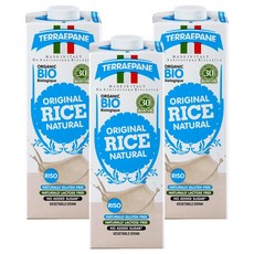 테라에판 유기농 라이스 드링크, 3개, 1L