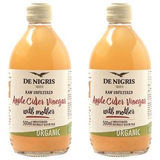 데니그리스 유기농 사과식초, 500ml, 2개