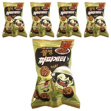 쫄병스낵 짜파게티맛, 77g, 5개