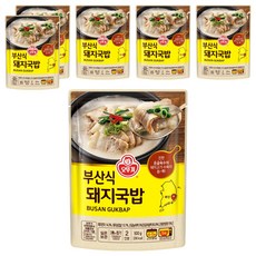 오뚜기 부산식 돼지국밥, 500g, 6개