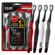 크리오 더스타일 칫솔, 1개, 4개입