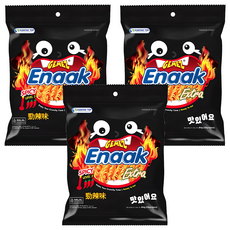 GEMEZ Enaak 韓式小雞麵 勁辣味, 84g, 3袋