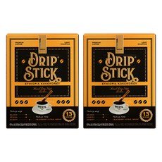 LOOKAS9 衣索比亞科克蜂蜜條裝咖啡, 3g, 13條, 2盒