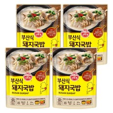 오뚜기 부산식 돼지국밥, 500g, 4개