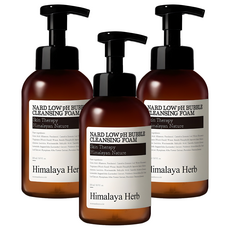 NARD 弱酸性潔顏慕斯, 500ml, 3瓶