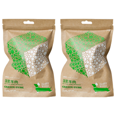 Doggy Willie 小犬威利 CUBE 冷凍乾燥零食 菠菜羊肉 無負擔纖維零食, 70g, 2包