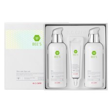 a.c.care Bee's護膚化妝水+乳液+凝膠禮盒 3款組, 1組