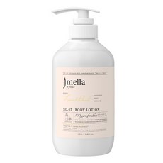 jmella 法式漫舞香水身體乳液, 青檸與羅勒香, 500ml, 弱酸性配方, 2瓶