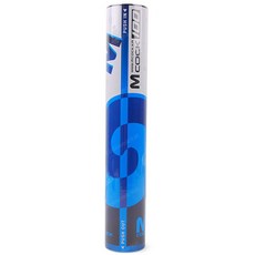 Mkoc羽毛球 M100 白色+米色 12個入, 白色 + 米色