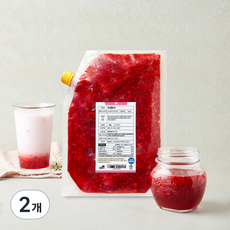 봄봄푸드 보석딸기, 1kg, 2개