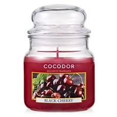 코코도르 미디움자 캔들, 블랙체리, 340g, 1개
