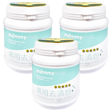 mammyshop 媽咪小站 活氧萬用去漬粉, 450g, 3罐
