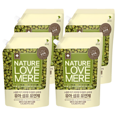 NATURE LOVE MERE 嬰兒衣物柔軟精補充包, 1.3L, 4包