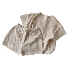 PEEKABOO 嬰幼兒哈奇針織上下套裝