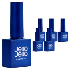 Jello Jello Glossy Top Gel 10ml, 透明, 6瓶
