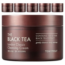 TONYMOLY The Black Tea經典倫敦紅茶卸妝霜, 200ml, 6罐